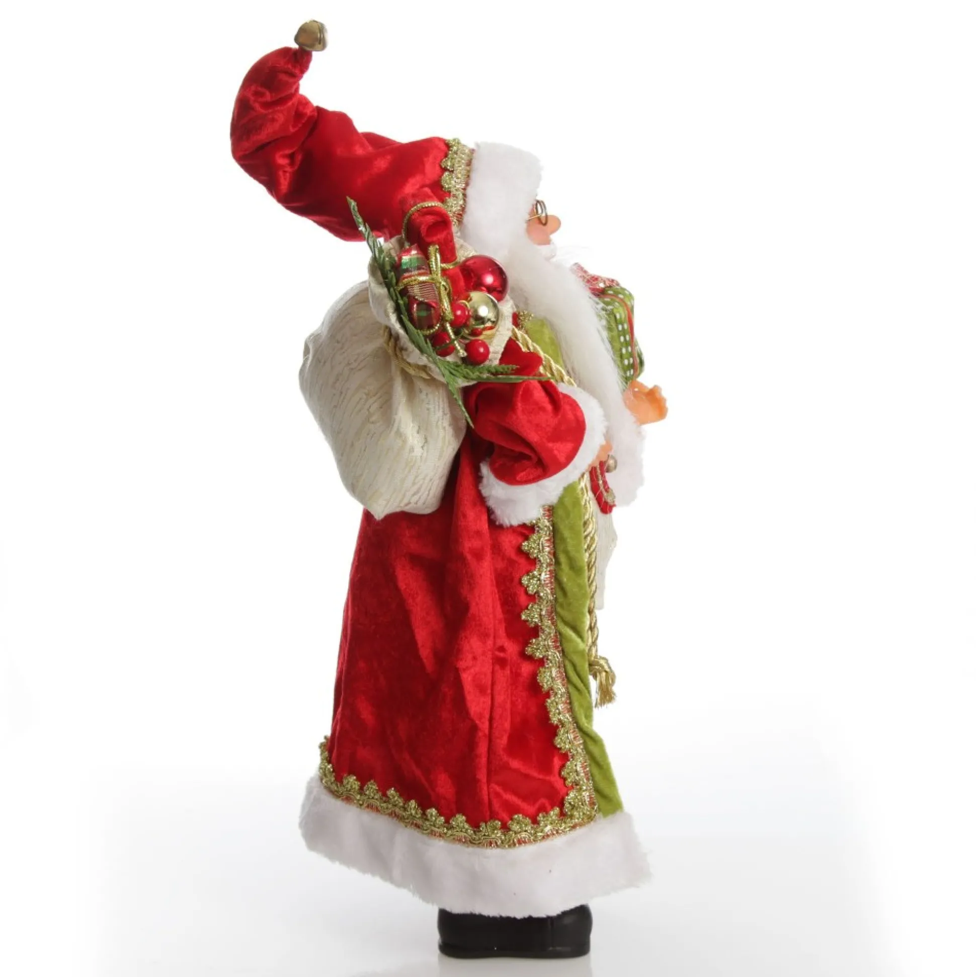 Traditional Standing Santa Christmas Ornament Christmas Figurines|