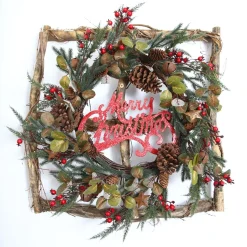 Twig Window Diy Wreaths|