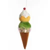 Velvet Ice Cream Cone Tree Decoration Christmas Tree Decorations|