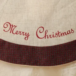Vintage Reindeer Christmas Tree Skirt Christmas Tree Skirts|