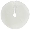 White Faux Fur Christmas Tree Skirt Christmas Tree Skirts|
