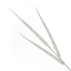 White Pointed Trio Spray Christmas Sprays|