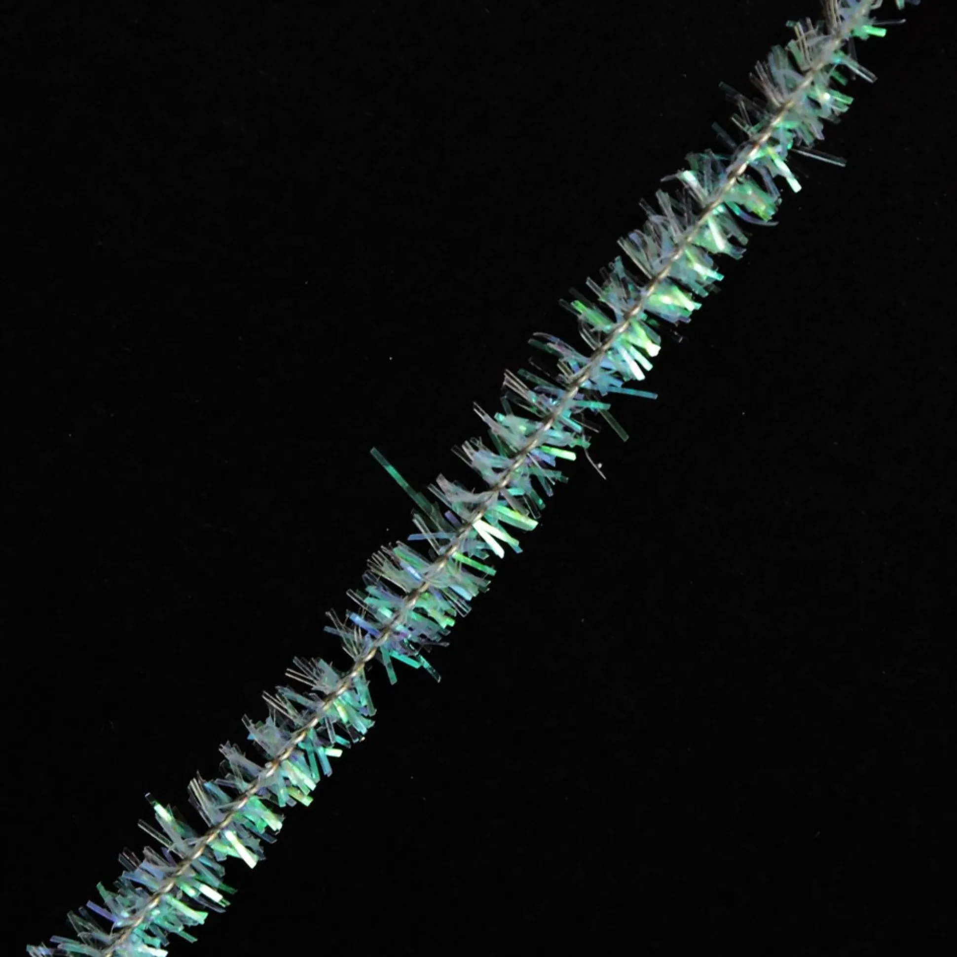 White Tinsel Chenille Stem Pipe Cleaners - Pack of 45 Christmas Craft Supplies|