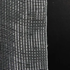 Wide Metallic White Decomesh Roll Diy Wreaths|