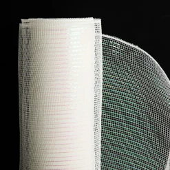 Wide Metallic White Decomesh Roll Diy Wreaths|