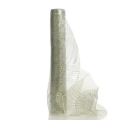 Wide Platinum Decomesh Roll Diy Wreaths|