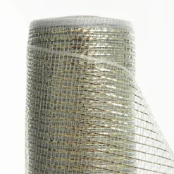 Wide Platinum Decomesh Roll Diy Wreaths|