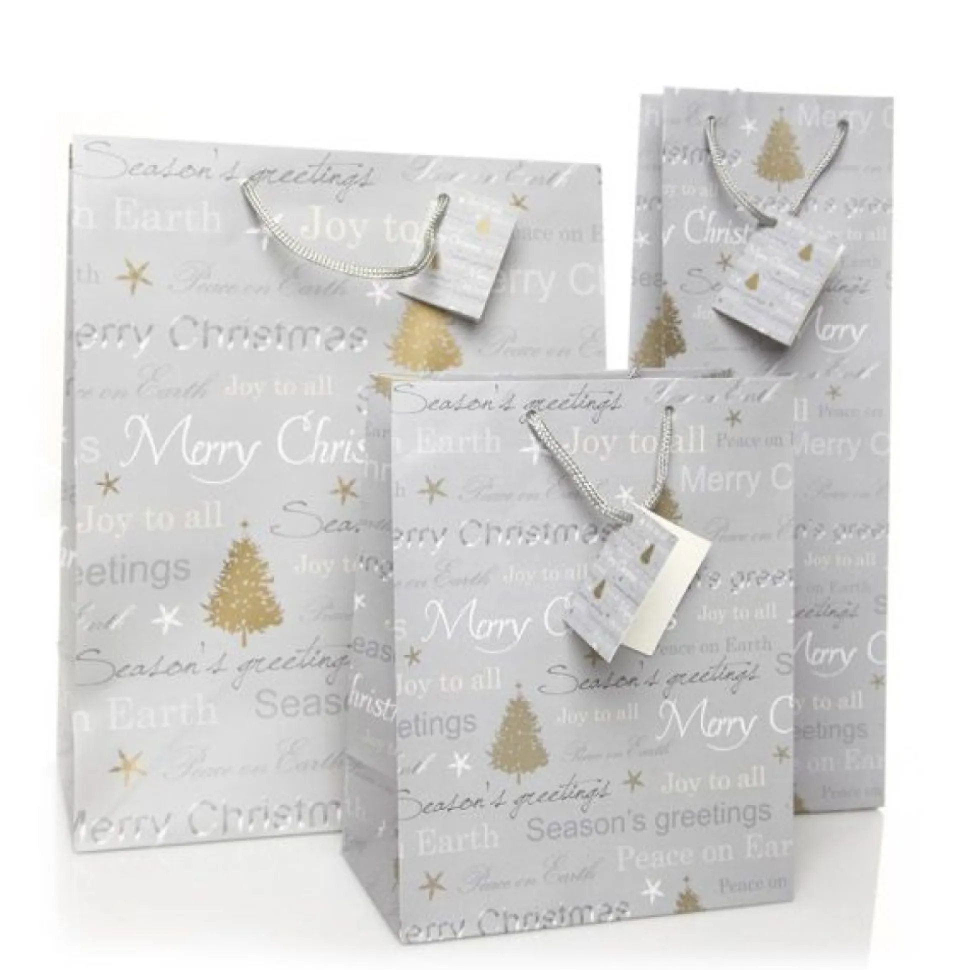 Wine Merry Christmas Gift Bag Gift Wrap, Boxes, Bags & Tags|