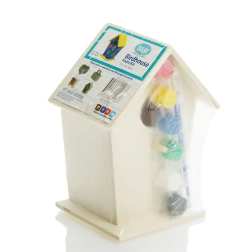 Wooden Birdhouse Craft Kit Christmas Craft Supplies|