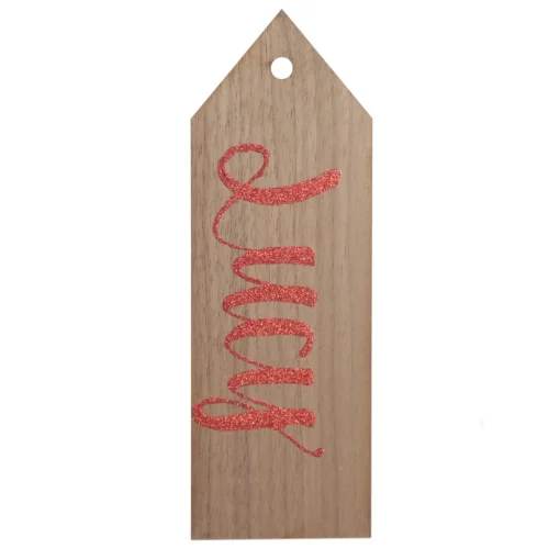 Wooden Stocking or Santa Sack Name Tag Personalised Santa Sacks|